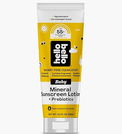Generic - Protetor Solar Infantil Hélo Bello FPS 55 com Prebióticos, 90ml