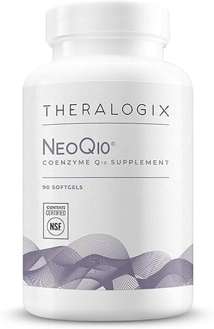 NeoQ10 – Suplemento de Coenzima Q10 para Saúde Cardíaca – 60 cápsulas - Theralogix
