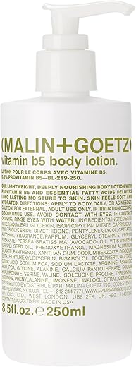 MALIN+GOETZ - Loção Corporal Malin Goetz Vitamina B5 para Mulheres – Hidratação e Nutrição Intensa (200ml)