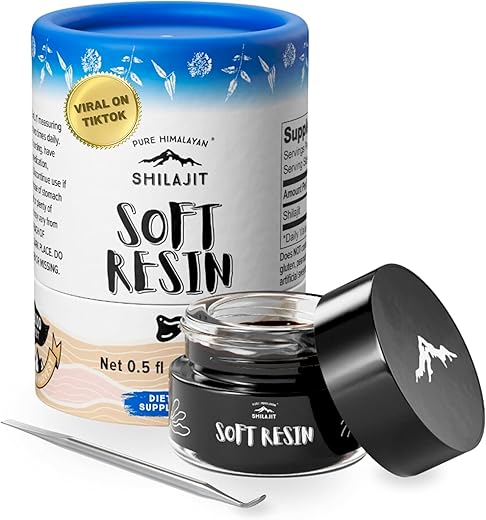 Pure Himalayan Shilajit - Himalayan Shilajit Puro – Resina Macia Grau A do Himalaia, Energia – 100% Natural e Autêntico