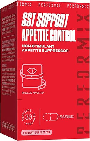 SST Controle de Apetite – 60 Cápsulas – Garcinia Cambogia, Vitamina C, Cálcio, Cromo - PERFORMIX