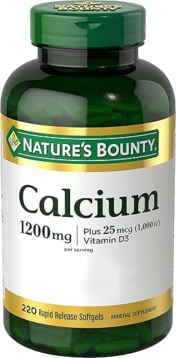 Nature's Bounty - Nature’s Bounty Cálcio 1200 mg Com Vitamina D3, Saúde Óssea  Nature’s Bounty