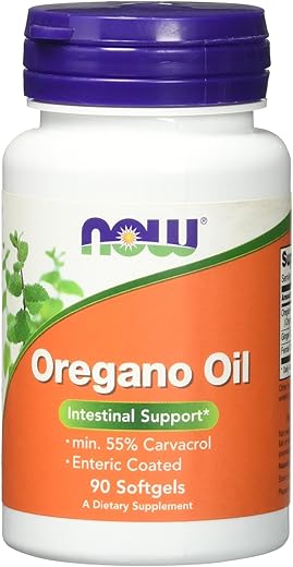 NOW Foods - Now Foods Óleo de Orégano, 90 cápsulas (2 Pacotes) – 180 cápsulas no total
