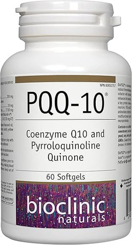 Naturals – CerebroVital PQQ-10 60 softgels: Potencialize seu cérebro com este poderoso suplemento antioxidante - Bioclinic