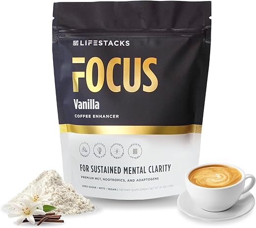 Creme de Café Focus para Energia – 250ml – Café Energizante - LIFESTACKS
