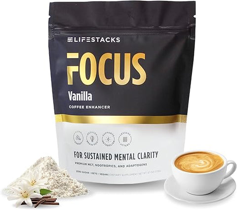 Creme de Café Focus para Energia – 250ml – Café Energizante - LIFESTACKS