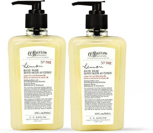 C. O. Bigelow - C.O. Bigelow Limão Hand Wash – No. 1142, Sabonete Líquido Hidratante com Extrato de Limão  C.O. Bigelow