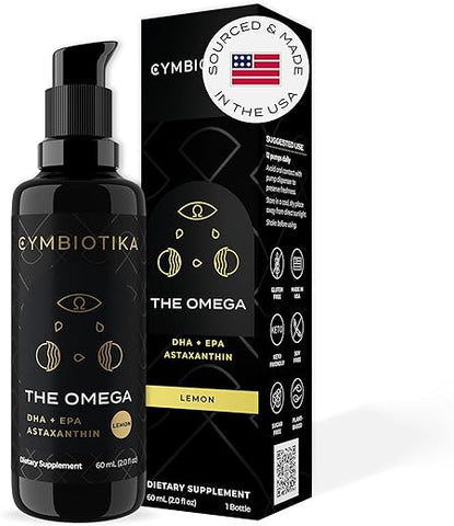 DHA Vegan Omega 3 – Ômega 3 Vegano, EPA – 60 ml - CYMBIOTIKA