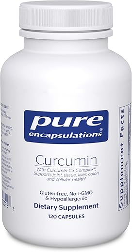 Curcumin 500 mg – Suporte para a Saúde das Articulações - Pure Encapsulations