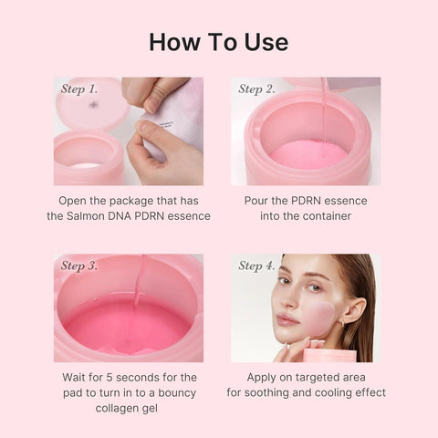 medicube Toner Pads Salmon DNA PDRN Pink Collagen Jelly Pad | Korean Gel Toner Pad | Niacinamide, Madecassoside, Retinol | Soothing, Radiance, Uneven Skin Tone | Korean Skin Care | 70 Pads (1 Pack)