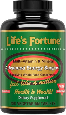 Life's Fortune - Life’s Fortune Multivitamina – Fórmula Completa para Saúde e Bem-Estar | 60 Cápsulas