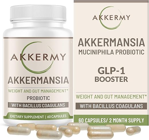 Akkermy - Akkermansia Muciniphila Probiótico para Perda de Peso – 60g
