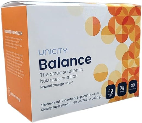 Balance Laranja Natural – 30 unidades | Marca Unicity | 30 g - Unicity