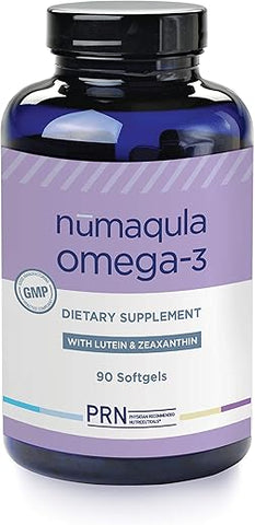 PRN Physician Recommended Nutriceuticals - PRN nūmaqula Omega-3 – Suplemento de Alta DHA com Luteína | Ômega-3 de Alta DHA com Luteína | PRN nūmaqula