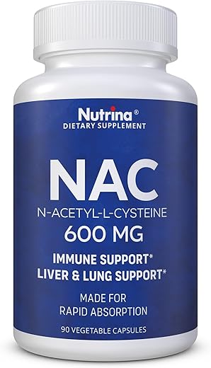 Nutrina - NAC 600 mg – Suporte Imunológico com NAC