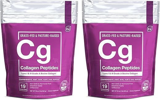 Pó de Colágeno Hidrolisado Essential Elements – Suporte para Articulações, Pele, Cabelo e Unhas | Tipo I | 100g