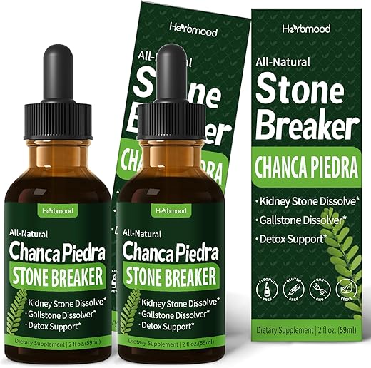 Herbmood - Extrato Complexo Herbal, Extrato Quebra Pedra para Dissolver Pedra nos Rins | Marca do Produto
