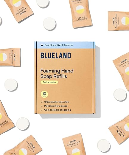 Tabletes de Sabonete Líquido para as Mãos – Recargas – 10 Unidades | Produtos Eco Friendly - BLUELAND