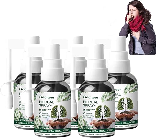 REATIFUL - Respinature Herbal Lung Cleanse Mist – Spray de Limpeza Pulmonar à Base de Ervas, 5pcs