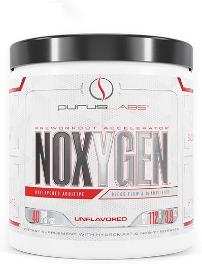 NOXYGEN em Pó, 40 Porções (Sem Sabor) – Potencialize seus treinos - Purus Labs