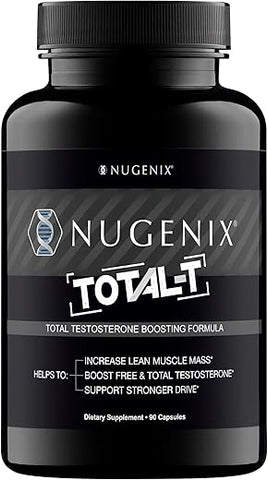 Total-T: Impulsionador de Testosterona Total e Livre para Homens, 90 Comprimidos - Nugenix