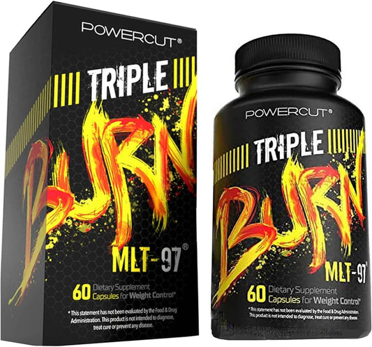 Generic - Powercut Triple Strength com MLT-97 para Homens e Mulheres. 60 Cápsulas