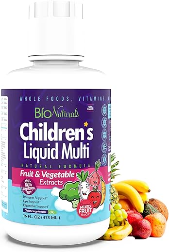 Multivitamínico Líquido Infantil – Fórmula Completa – 250ml - Bio Naturals