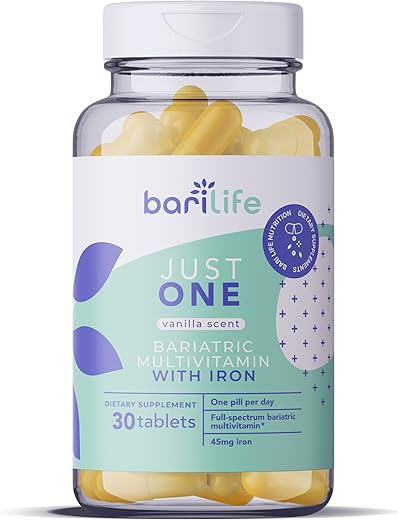 Bari Life - Just One – Multivitamínico Bariátrico Diário com Ferro (30) | Marca: Just One