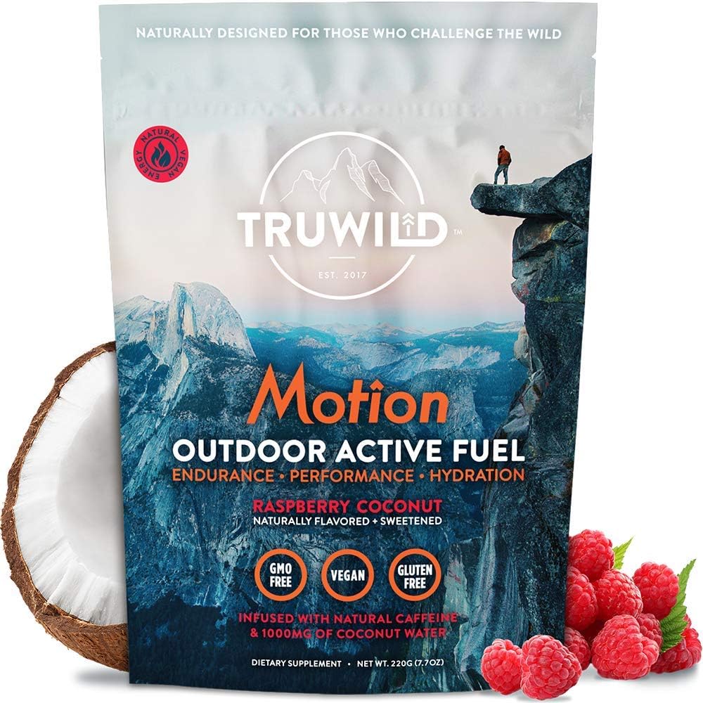 Motion – Pó para Bebida Pré-Treino Natural para Homens – 100g - TruWild