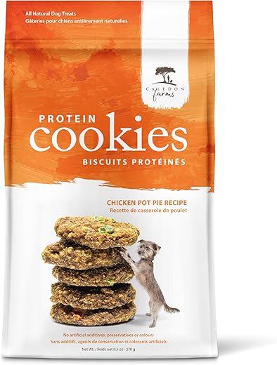 Cookies Proteicos Sabor Torta de Frango, 270g (Embalagem do Produto Pode Variar) - Caledon Farms