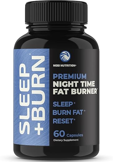 Nobi Nutrition - Queimador de Gordura Noturno | Elimine Gordura Enquanto Dorme | Supressor de Apetite | Bloqueador de Carboidratos