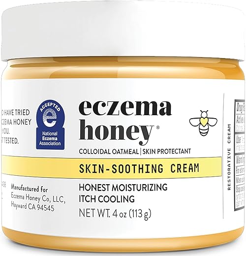 Creme Orgânico ECZEMA HONEY Original para Alívio da Pele – Mãos – 100g