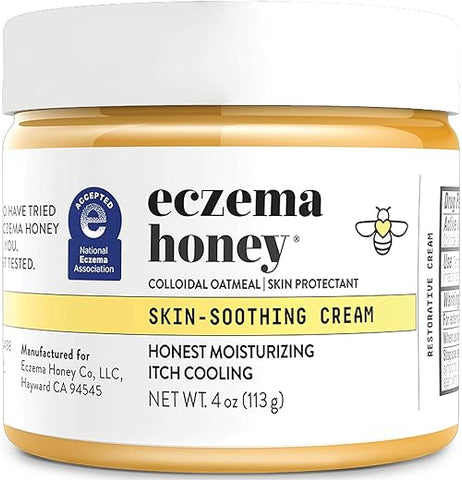 Creme Orgânico ECZEMA HONEY Original para Alívio da Pele – Mãos – 100g