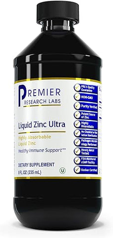 Zinco Líquido Ultra – Suporte Imunológico – 30ml - Premier Research Labs
