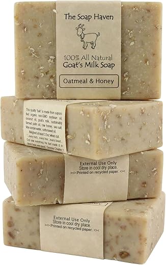 The Soap Haven - Sabonete de Aveia – 4 Aveia, 100g, Hidratante Natural