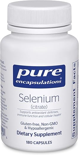 Selênio (Citrate) – Suporte ao Sistema Imunológico - Pure Encapsulations
