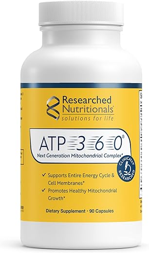 ATP 360 – Mitochondrial: Potencialize sua energia com este suplemento de alta performance - Researched Nutritionals