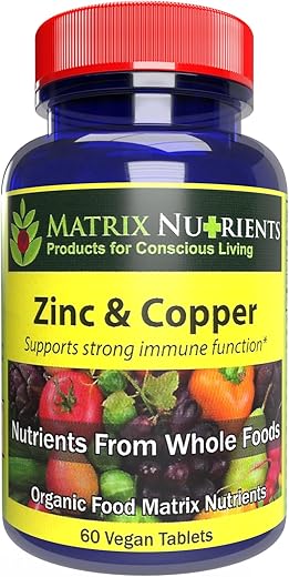 Matrix Nutrients - ZINC: Benefícios para a saúde e imunidade – 100g