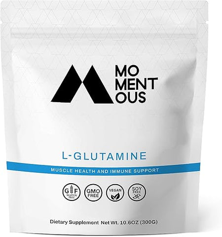 L-Glutamina em Pó, 60 Porções – Potencialize seus resultados! - Momentous