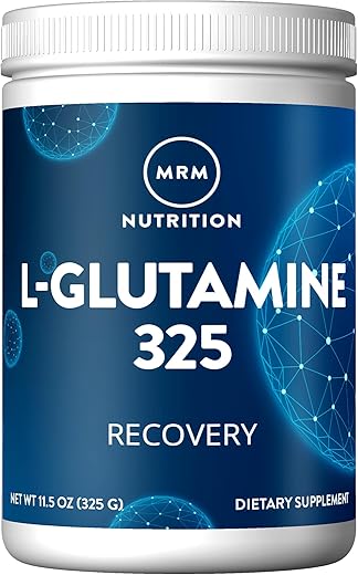 Nutrition L-Glutamina | 5000mg | Recuperação | Aminoácido | Suporte Muscular | Saúde Imunológica Intestinal | Fermentado | 65 Porções - MRM