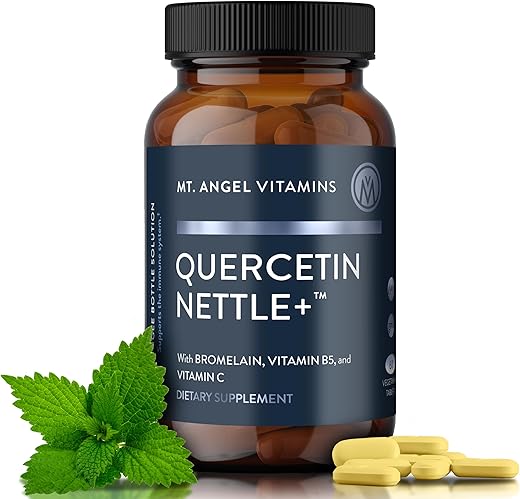Quercetina Urtiga – Suporte para Bem-Estar de Alergias - Mt. Angel Vitamins
