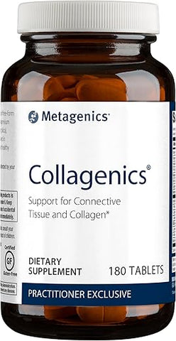 Collagenics – Suporte Nutricional para Tecido Conjuntivo e Colágeno em Comprimidos – 180 Unidades - Metagenics