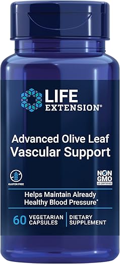 Suporte Vascular Avançado de Folha de Oliveira Promove a Saúde Cardiovascular - Life Extension