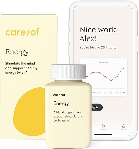 Suplementos Naturais de Energia para Vitaminas de Fadiga e Cansaço para Mulheres - Care/of