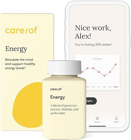 Suplementos Naturais de Energia para Vitaminas de Fadiga e Cansaço para Mulheres - Care/of