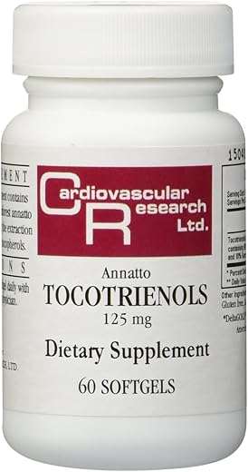 Annatto Tocotrienols 125 mg 60 gels | Saúde e Beleza - Ecological Formulas