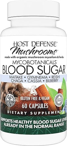 MycoBotanicals Cápsulas – Suplemento Herbal com Chaga, Reishi | 100% Natural e Potente - Host Defense