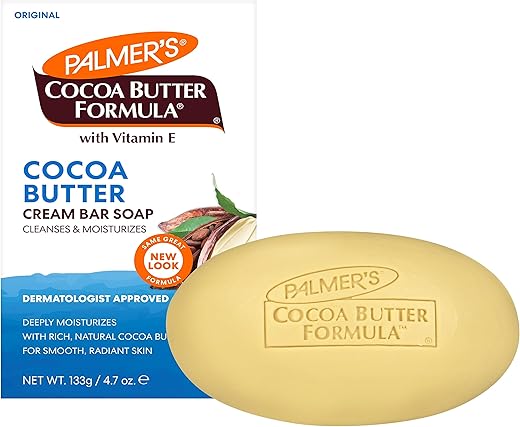 Palmer's - Palmer’s Sabonete Cremoso Diário de Fórmula de Terapia da Pele com Manteiga de Cacau e Vitamina E, 3,5 Onças (Pacote com 12) – Cuidado da Pele