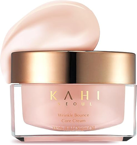 Creme Facial KAHI Wrinkle Bounce Core | Hidratante Facial | Creme Facial Coreano de Colágeno para Todos os Tipos de Pele 50ml