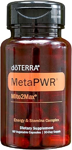 DoTerra - doTERRA MetaPWR Mito2Max – Suplemento Energético em Cápsulas 60 un